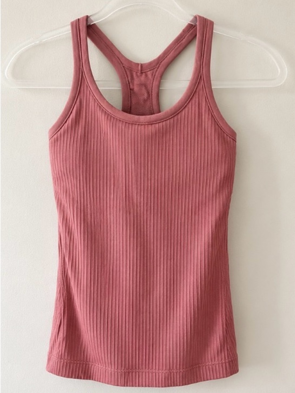 lululemon athletica Ribbed Racerback Tank - Dusty Rose Pink